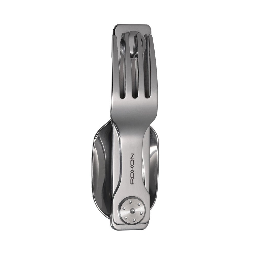 2-in-1 Folding Camp Cutlery Set | ROXON Tools