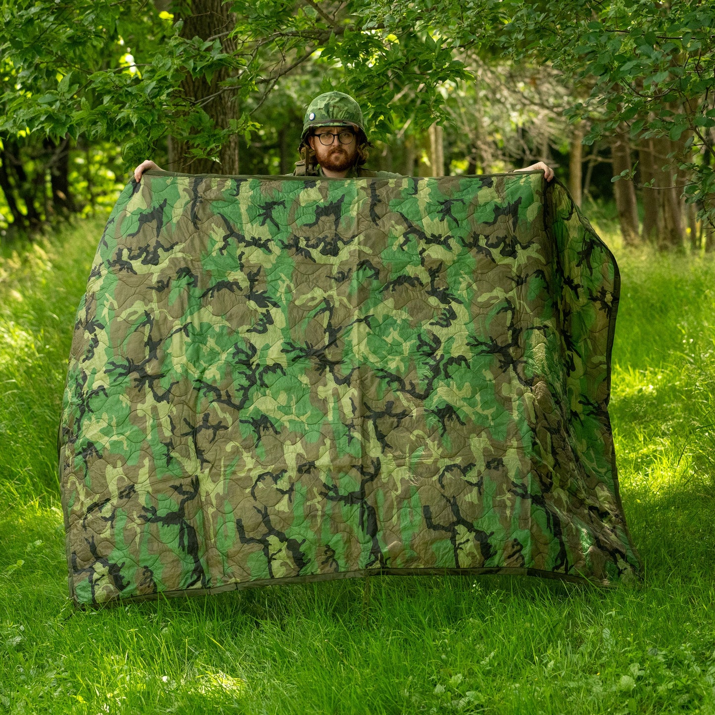 USGI M81 Woodland Poncho Liner/Woobie