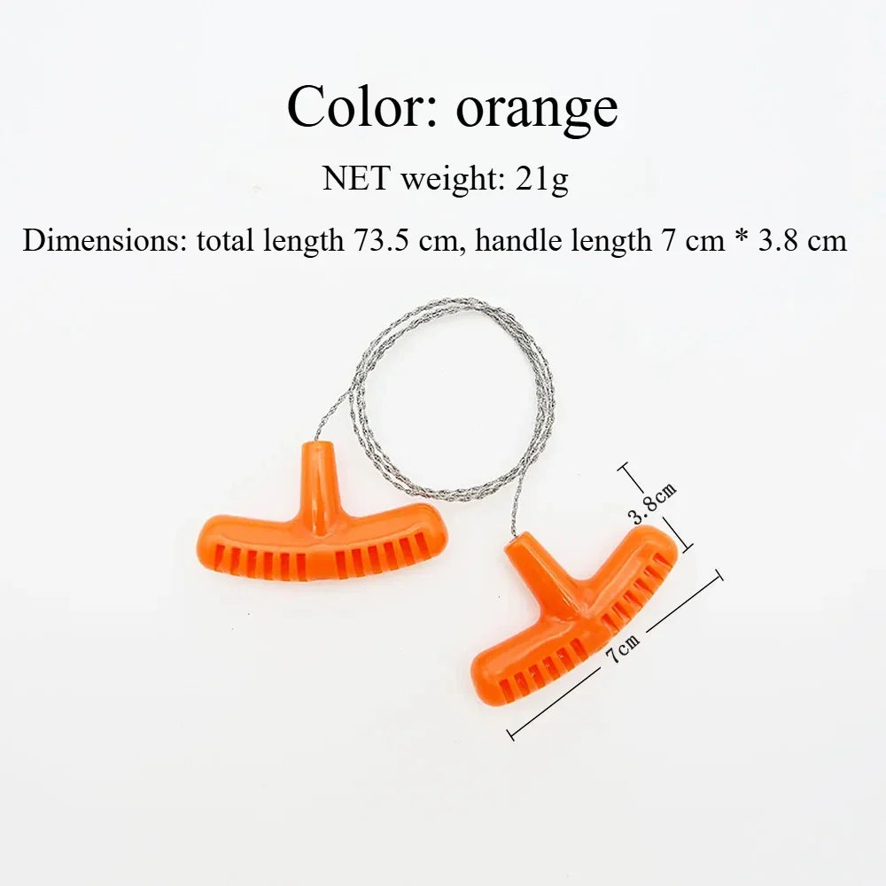 Mini Pocket Wire Saw | Outdoor Camping Survival Gear