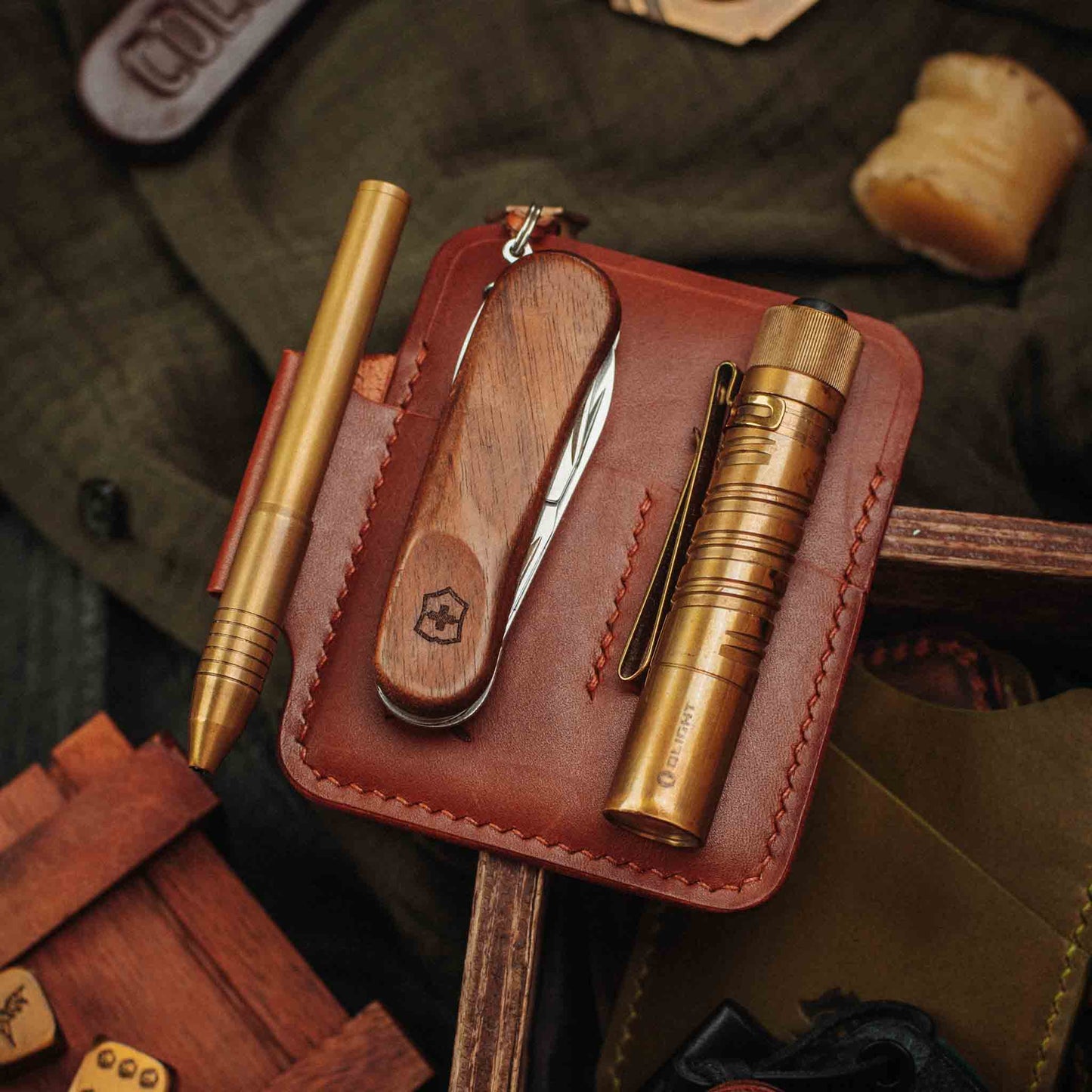 Pirate Goods First Mate Pocket Organizer – Leather EDC Pocket Organizer