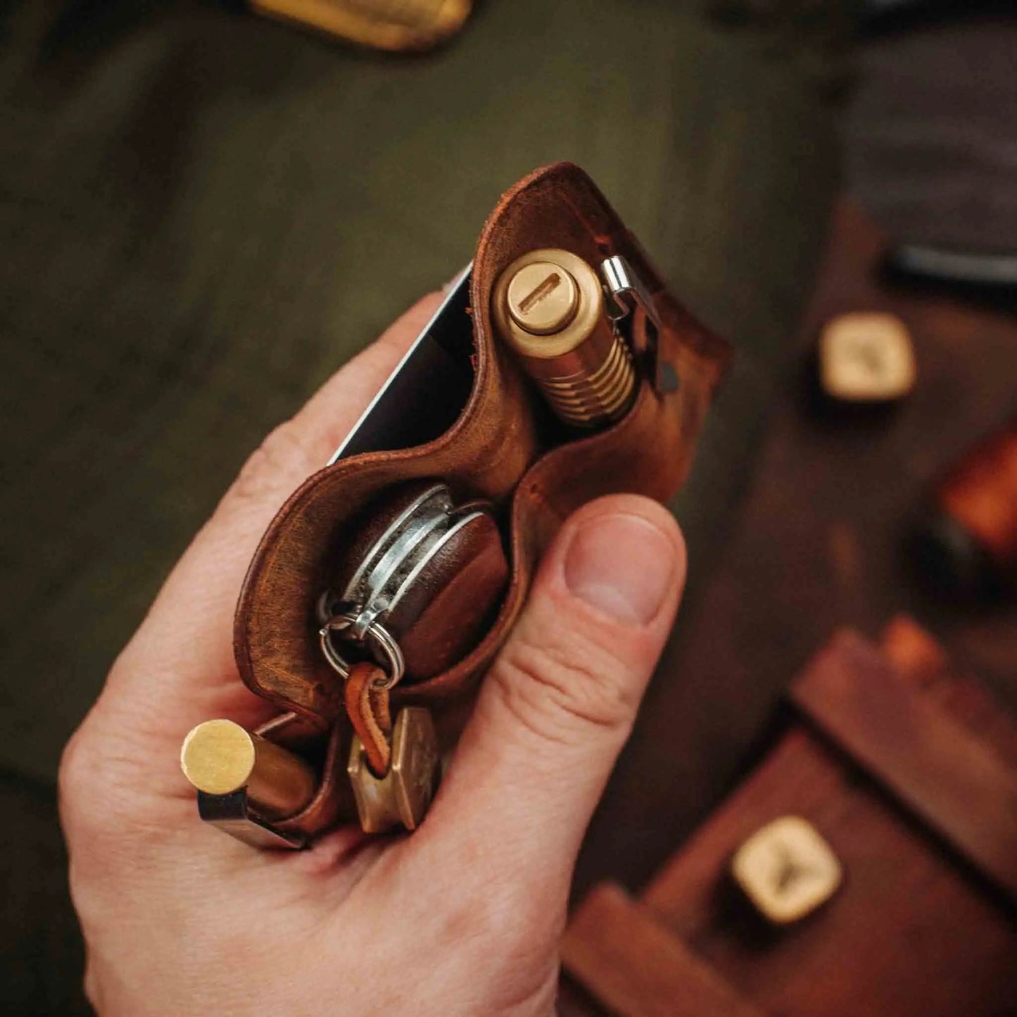 Pirate Goods First Mate Pocket Organizer – Leather EDC Pocket Organizer