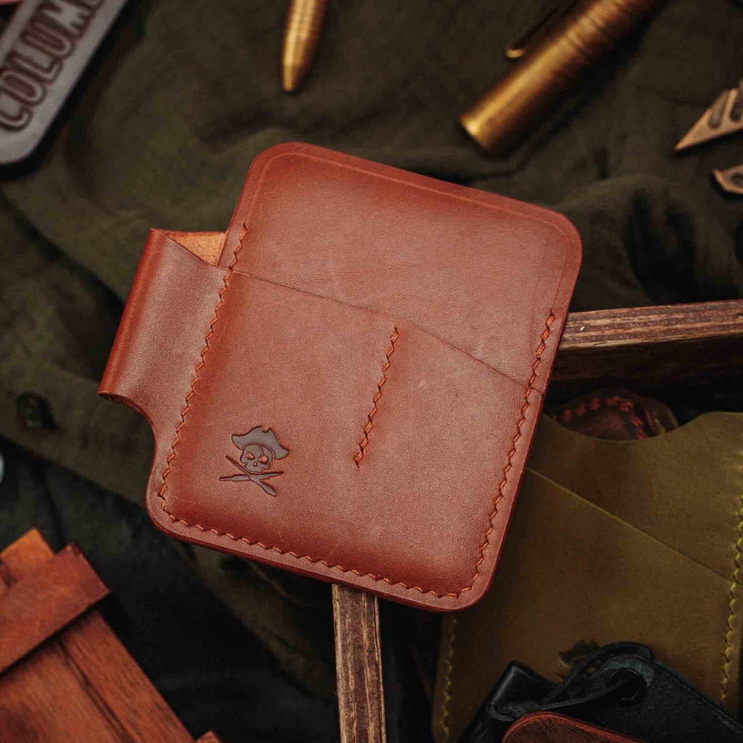 Pirate Goods First Mate Pocket Organizer – Leather EDC Pocket Organizer